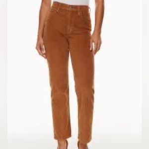 Aritzia Denim Forum corduroy pants